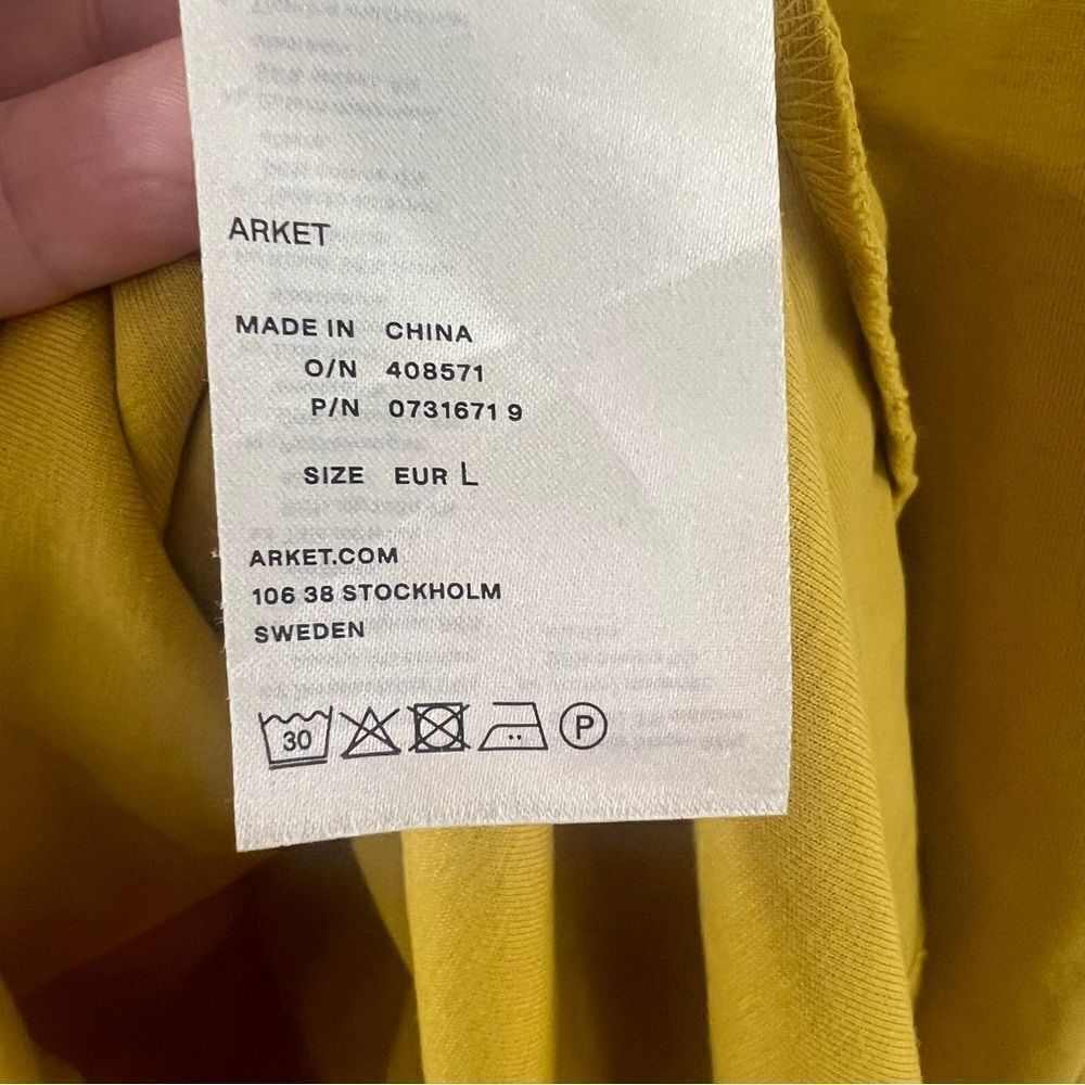 Arket Interlock T-Shirt Dress - Picture 8 of 8